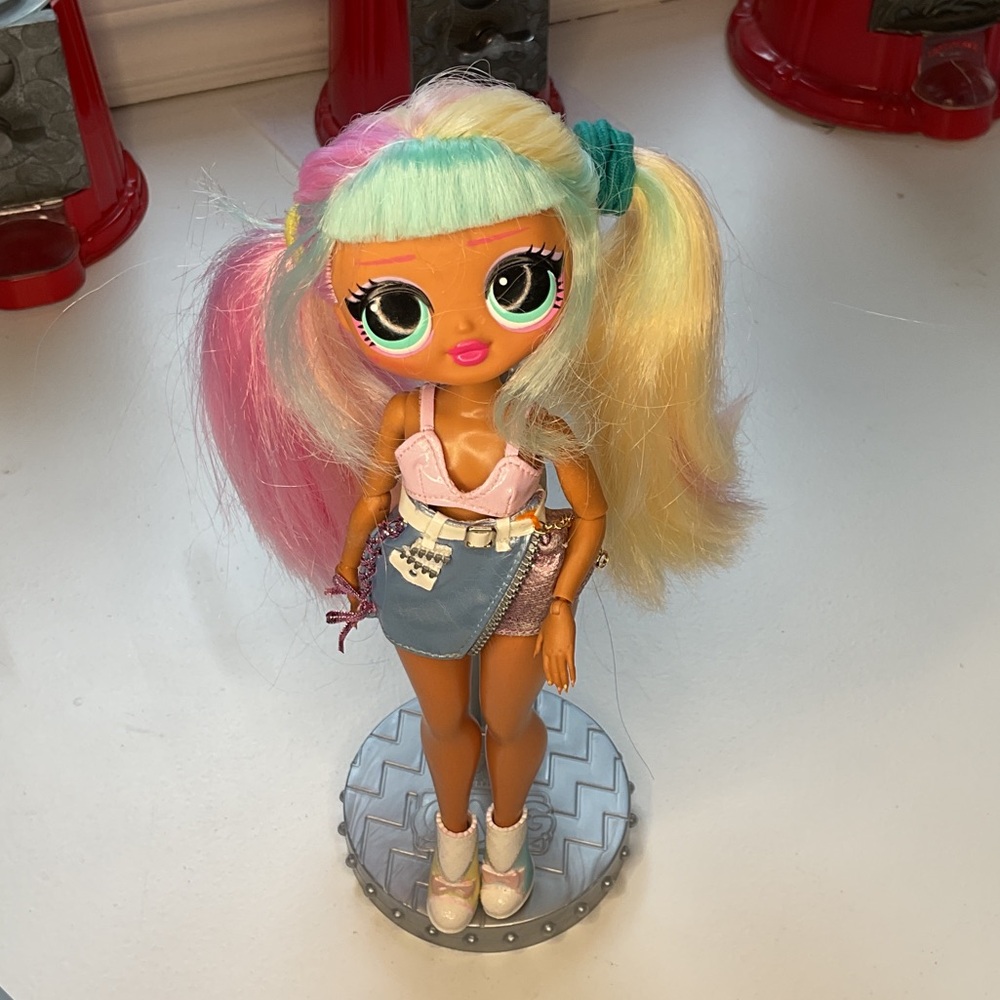 Colorful Fashion Doll with Accessories